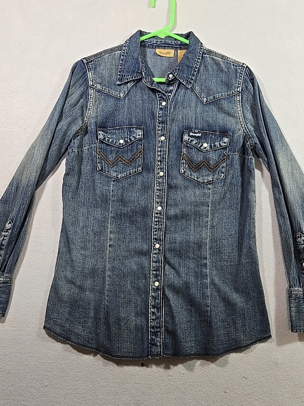 Wrangler Women's Blue Denim Jean Jacket